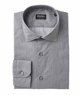 ZEGNA Premium Cotton Mélange Sport Shirt