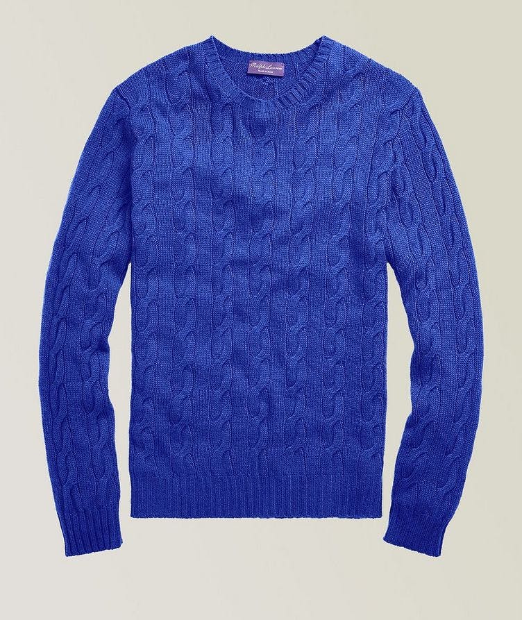 Cable-Knit Cashmere Sweater image 0
