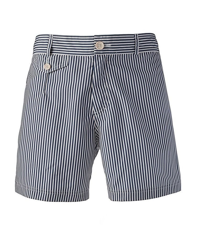 Stripe Stretch Swim Shorts image 0