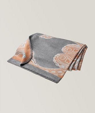 Chelsey by Joseph Reversible Paisley Bamboo Throw
