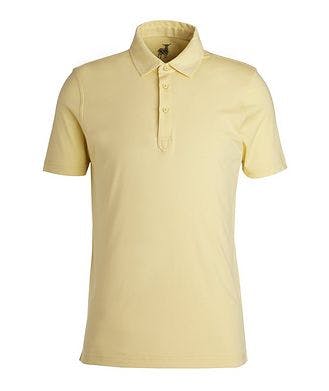 Raffi Sherwood Aqua Cotton Polo Shirt 