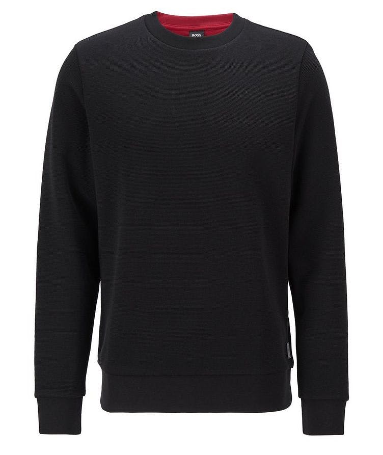 Cotton-Blend Crewneck Sweatshirt  image 0