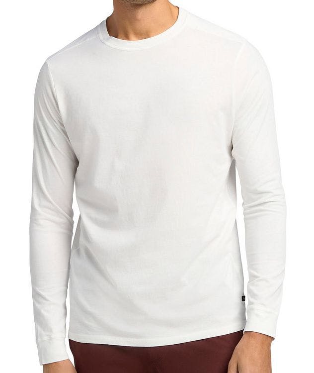 Long-Sleeve Crew Neck Jersey T-Shirt picture 1