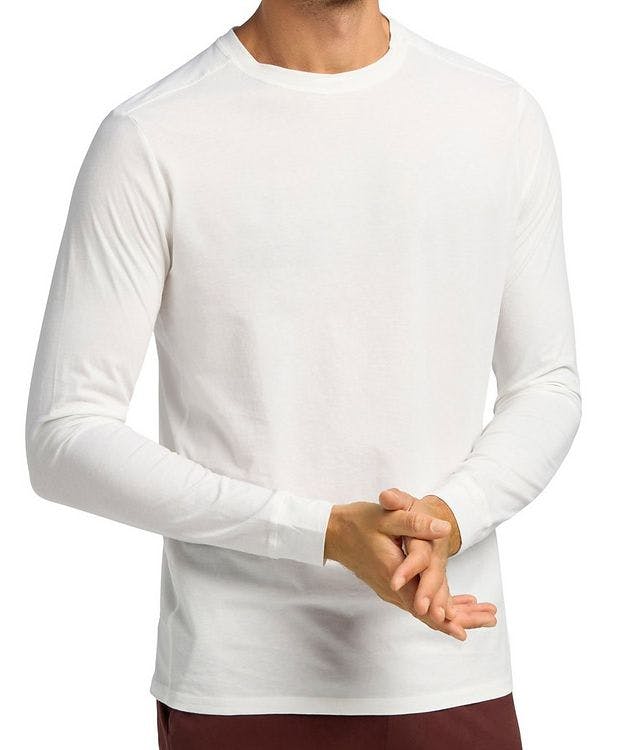 Long-Sleeve Crew Neck Jersey T-Shirt picture 4