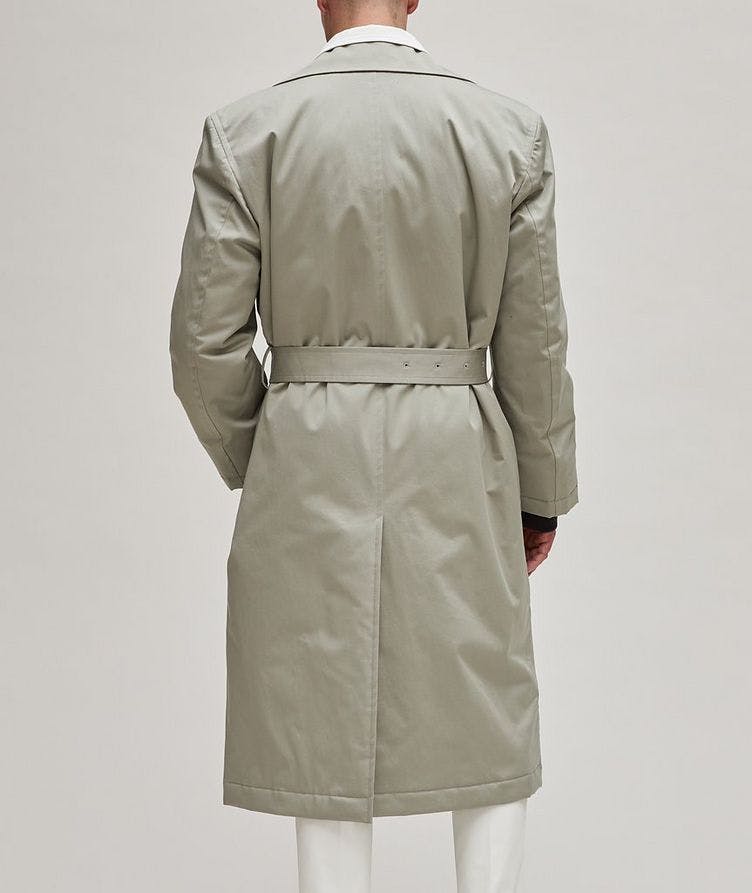 Stretch-Cotton Trench Coat image 2