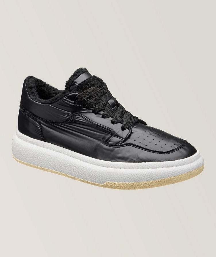 Mixed Media Low-Top Sneakers image 0