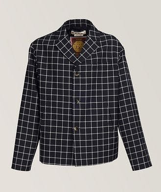 Marni Checkered Virgin Wool Sport Jacket