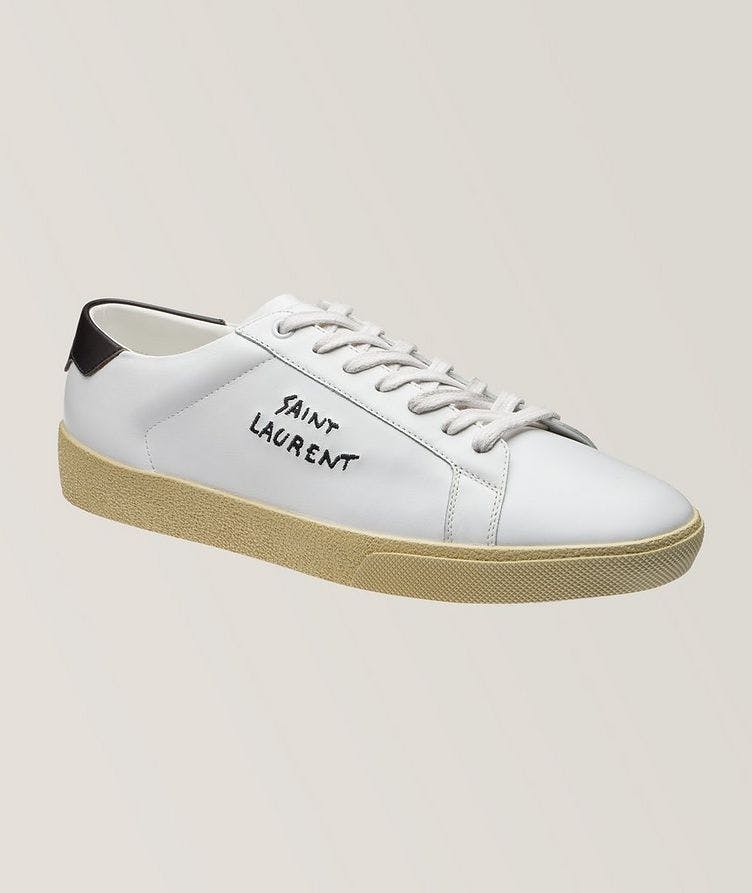 Court Classic Sl/06 Embroidered Canvas & Leather Sneakers  image 0