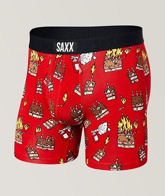 SAXX Fired Up Vibe Super Soft Boxer Briefs